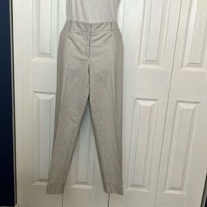 Striped Gray Women's Pants
